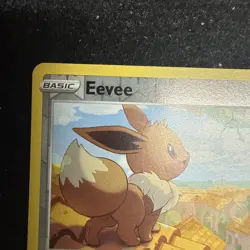 Pokemon TCG Eevee Reverse Holo Card Evolving Skies 125/203 Rayquaza - Image 3