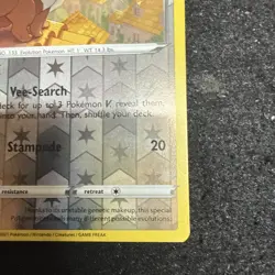 Pokemon TCG Eevee Reverse Holo Card Evolving Skies 125/203 Rayquaza - Image 5