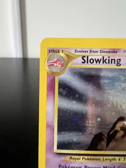 Slowking - 14/111 Neo Genesis Unlimited Holo Rare Card Pokemon TCG WOTC W/SWIRL! - Image 3