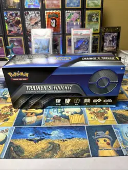 Pokemon TCG 2021 Trainer's Toolkit Box Inserts Only No Packs - Image 1