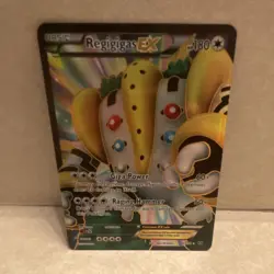 Pokemon TCG Regigigas EX 99/99 Next Destinies Ultra Rare Full Art Holo 180HP - Image 1