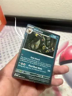 Umbreon 059/131 Cosmos Holo Rare Prismatic Evolutions SWIRL!!! - Image 1