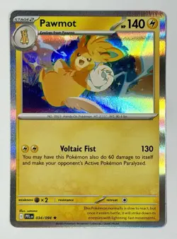 Pokemon TCG - Pawmot - 034/094 2025 Mega Evo: Phantasmal Flames ME02:PFL R - Image 1