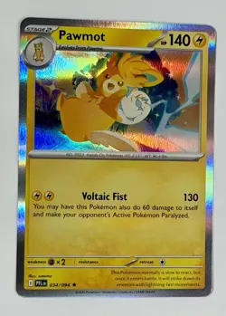 Pokemon TCG - Pawmot - 034/094 2025 Mega Evo: Phantasmal Flames ME02:PFL R - Image 2