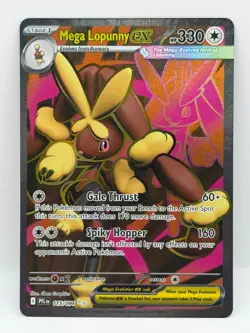 Mega Lopunny ex 115/094 Phantasmal Flames NM Ultra Rare Holo Pokemon TCG - Image 1