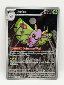 Dustox 220/217 Ascended Heroes NM Illustration Rare Holo Pokemon TCG - Image 1