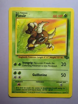 PINSIR 25/64 HP JUNGLE Pokemon Rare Unlimited - Image 1