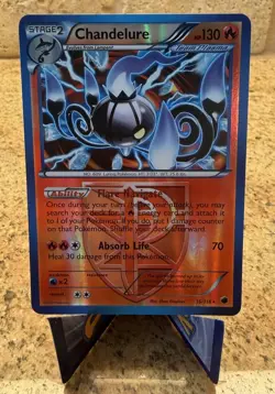 The Pokemon Company Chandelure Team Plasma Reverse Holo Rare EN 16/116 - Image 1
