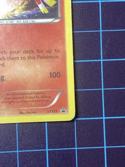 Pokemon TCG Ho-Oh Black Star Promo XY153 Holo Rare MP-LP Condition - Image 4
