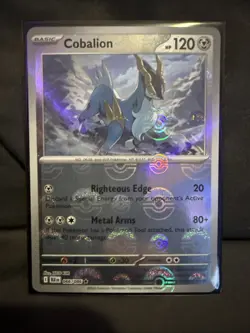 Cobalion 66/86 Pokeball Black Bolt BLK -Near Mint- Pokemon TCG - Image 1