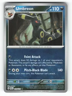 Umbreon (Poke Ball Pattern) 059/131 Holo SV: Prismatic Evolutions Pokemon NM - Image 1