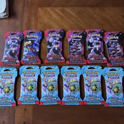 Pokemon Destined Rivals and Journey Together Sleeved Booster Pack - Image 1