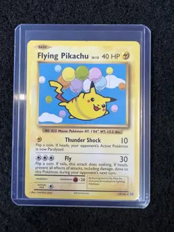 Pokemon TCG Flying Pikachu 110/108 Evolutions Secret Rare - Image 1