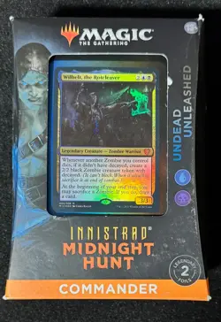 Magic the Gathering MTG Innistrad Midnight Hunt Commander Deck Undead Unleashed - Image 1