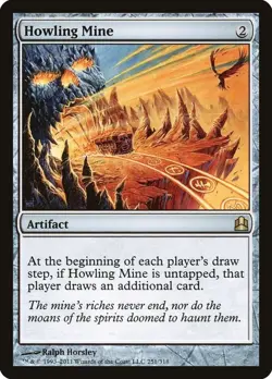 HOWLING MINE NM Near Mint Magic the Gathering MTG Commander - Image 1
