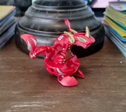 Bakugan Pyrus Ultra Neo Dragonoid 650G Maxus Version Rare MANUALLY OPEN! - Image 1