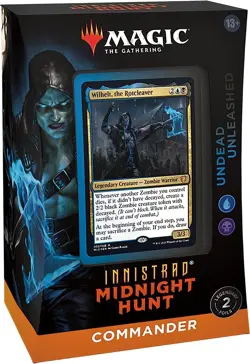 Undead Unleashed Innistrad Midnight Hunt MTG Magic The Gathering Commander Deck - Image 1