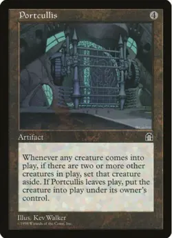 1 x Portcullis - Stronghold - LP - Magic The Gathering - MTG - EOF - Image 1