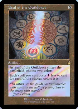 Seal of the Guildpact (Retro Frame) 0394 MTG RVR NM Foil - Image 1