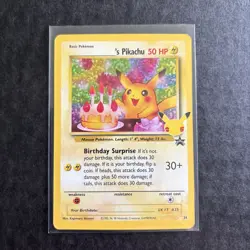 Pokemon Birthday Pikachu 24/53 Celebrations Classic Collection Holo NM - Image 1