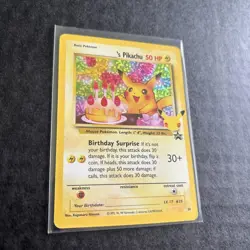 Pokemon Birthday Pikachu 24/53 Celebrations Classic Collection Holo NM - Image 4