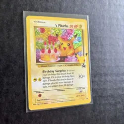 Pokemon Birthday Pikachu 24/53 Celebrations Classic Collection Holo NM - Image 5