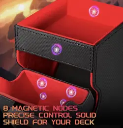 MTG Deck Box for Window Display, On Top with Dice Storage, Trading Card Storage - Image 5