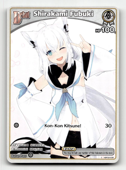 hololive OFFICIAL CARD GAME Shirakami Fubuki (C) - Enchant Regalia - Image 1