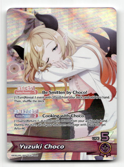 hololive OFFICIAL CARD GAME Yuzuki Choco (OSR) - Enchant Regalia - Image 1