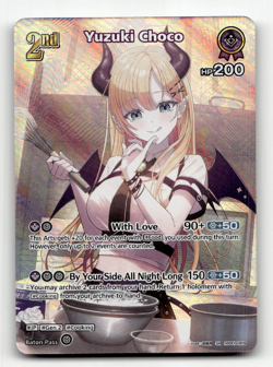 hololive OFFICIAL CARD GAME Yuzuki Choco (SR) - Enchant Regalia - Image 1
