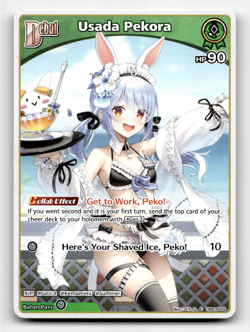 hololive OFFICIAL CARD GAME Usada Pekora (C) - Enchant Regalia - Image 1