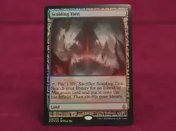 1x FOIL Scalding Tarn MTG Zendikar Expedition NEVER PLAYED - Image 1