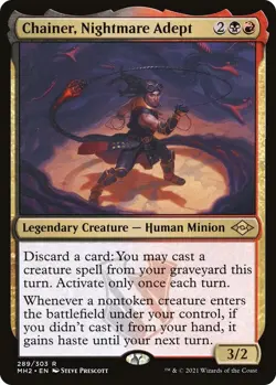 Chainer, Nightmare Adept - Modern Horizons 2 - 289 - LP/NM - Image 1