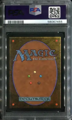 PSA 8 1993 MTG Magic The Gathering Beta #297 Mountain v1 or B - Image 2