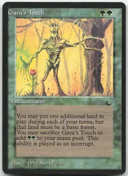 Gaea's Touch - The Dark - Common - Magic: The Gathering - Image 1