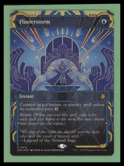 Flusterstorm - FOIL - Secrets of Strixhaven: Mystical Archive - NM - MTG - Image 1