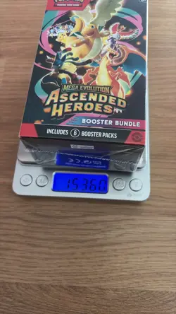 Pokemon Ascended Heroes Booster Bundle 153.4+ Brand New Sealed✅ - Image 1