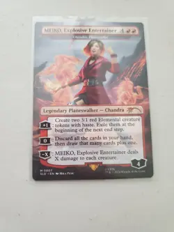 MEIKO, Explosive Entertainer lp - Chandra, Flamecaller Secret Lair Drop Regular - Image 1
