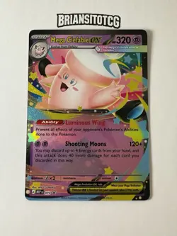 Mega Clefable Ex Black Star Promo #072 Pokemon Mega Evolution - Image 1