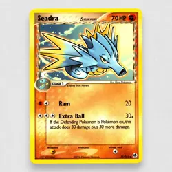 Seadra 037/101 (Delta Species) 37/101 Dragon Frontiers Regular Pokemon TCG NM - Image 1