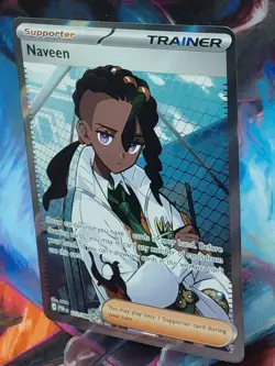 Pokemon Naveen 112/088 Full Art Trainer Me03: Perfect Order NM+ - Image 3