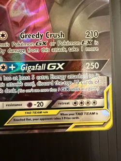 Mega Sableye & Tyranitar GX 126/236 Sm-Unified Minds Holo Pokemon TCG Card - Image 4