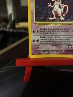 Pokemon Mewtwo Holo Rare Base Set 10/102 - Image 5