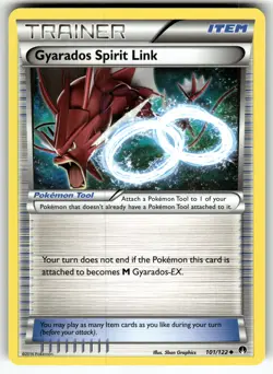 Gyarados Spirit Link 101/122 XY - BREAKpoint LP Pokemon Card TCG - Image 1