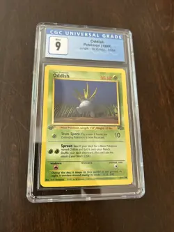 1999 POKEMON JUNGLE 1ST EDITION #58 - ODDISH CGC 9 - Image 1
