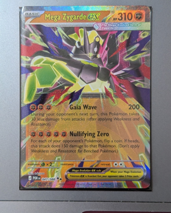 Mega Zygarde EX Holo Pokemon TCG Card 310 HP 047/088 Fighting Type - Image 1
