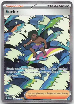 Surfer 293/217 Special Illustration Rare Ascended Heroes Pokemon Near Mint - Image 1