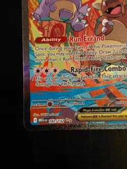Pokemon Mega Evolution Mega Kangaskhan EX 182/132 SIR - Image 4
