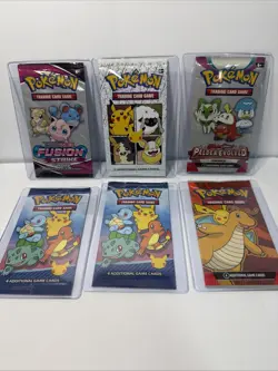 Pokemon Sealed Fun Packs Lot Of 6. Fusion Strike, McDonald’s, Paldea Evolved, - Image 1