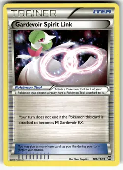 Gardevoir Spirit Link 101/114 XY - Steam Siege NM Pokemon Card TCG - Image 1